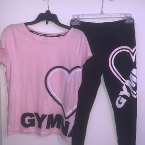 Justice gymnast set